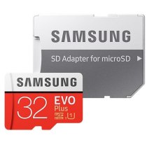 Карта памяти microSDHC 32Gb Samsung, кл.10 + SD адаптер
