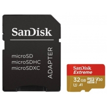 Карта пам'яті microSDHC 32Gb Sandisk, кл.10 + SD адаптер