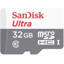 Карта пам'яті microSDHC 32Gb Sandisk, кл.10 + SD адаптер