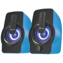 Комп.Акустика Trust Gemi RGB 2.0 Speaker Set Blue USB