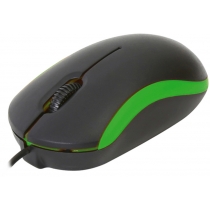 Миша  Omega OM-07 3D зелений
