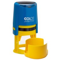 Оснастка автомат. COLOP, Printer R40 синя.-ж. d 40, пластик
