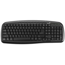 Клавіатура Genius KB-M225C Black, дротова, звичайна, чорна