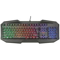 Клавіатура Trust GXT 830-RW Avonn Gaming Keyboard RU, дротова, ігрова, чорна