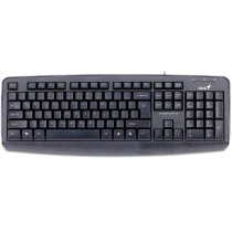 Клавіатура Genius KB-110X Black, дротова, звичайна, чорна