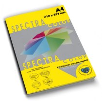 Папір кольоровий SINAR SPECTRA А4 160 г/м2, 100 арк. (Lemon 210) лимонний