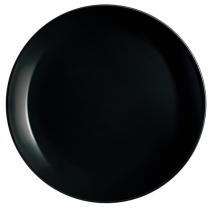 Тарілка LUMINARC DIWALI BLACK /19 см/десерт.