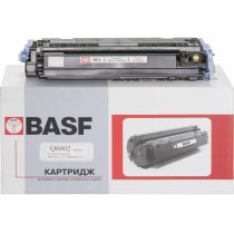 Картридж тонерний BASF для HP CLJ 1600/2600/2605 аналог Q6002A Yellow (BASF-KT-Q6002A)