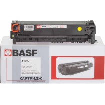 Картридж тонерний BASF для HP CLJ M351a/M475dw аналог CE412A Yellow (BASF-KT-CE412A)