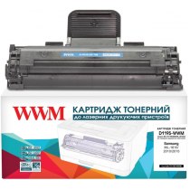 Картридж тонерний WWM для Samsung ML-1610/2010/2015 аналог MLT-D119S/SEE/ML-2010D3 Black (D119S-WWM)