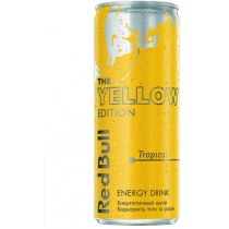 Напій енергетичний RedBull смак тропич фрук жб, 0,25л