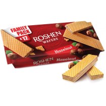 Вафлі ROSHEN WAFERS ГОРІХ 216г /11шт