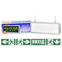 Світильник світлодіодний настінний DELUX_REL-803 (1,2V600mAh) 1W_6LED (без наклейки)