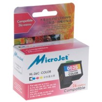 Картридж струменевий MicroJet для Lexmark CJ Z13/23/33 аналог №26 ( 10N0026) Color (HL-26C)