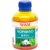 Чернила для Brother DCP-T300/T500W/T700W 200г Yellow Водорастворимые (B51/Y)