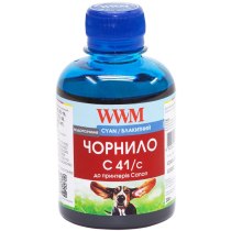 Чернила для Canon CL-41C/CL-51C/CLI-8C 200г Cyan Водорастворимые (C41/C)