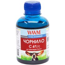 Чорнила для Canon CL-41C/CL-51C/CLI-8C 200г Cyan Водорозчинні (C41/C)