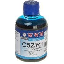 Чернила для Canon CL-52P/CLI-8PC 200г Photo Cyan Водорастворимые (C52/PC)