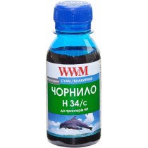 Чернила для HP №22/121/122 100г Cyan Водорастворимые (H34/C-2)
