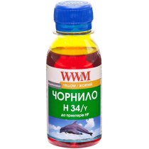 Чернила для HP №22/121/122 100г Yellow Водорастворимые (H34/Y-2)