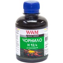 Чорнила для HP №10/11/12 200г Black Водорозчинні (H12/B)