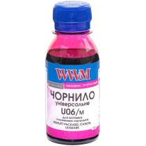 Чорнила для Canon/HP/Lexmark 100г Magenta Водорозчинні (U06/M-2) універсальні