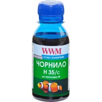 Чорнила для HP №22/134/121 100г Cyan Водорозчинні (H35/C-2) для СБПЧ