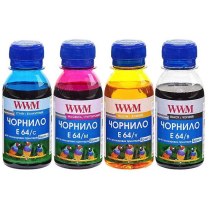 Комплект чорнил для Epson L110/L210/L355 Водорозчинні 4х100г B/C/M/Y (E64SET4-2)