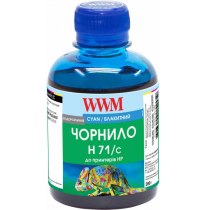 Чорнила для HP №711 200г Cyan Водорозчинні (H71/C)