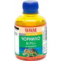 Чернила для HP №711 200г Yellow Водорастворимые (H71/Y)