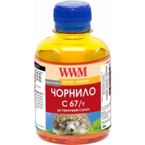 Чернила для Canon PFI-107Y 200г Yellow Водорастворимые (C67/Y)