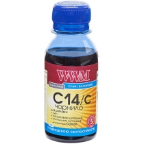 Чорнила для Canon CLI-451C/CLI-471C 100г Cyan Водорозчинні (C14/C-2) світлостійкі