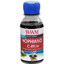 Чернила GI-490BK для Canon Pixma G1400/2400/3400 100г Black Пигментные (C49/BP-2)