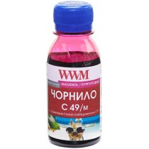 Чернила GI-490M для Canon Pixma G1400/2400/3400 100г Magenta Водорастворимые (C49/M-2)