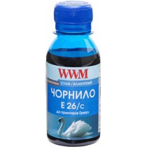 Чорнила для Epson Expression Premium XP-600/XP-605/XP-700 100г Cyan Водорозчинні (E26/C-2)