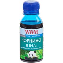 Чернила для Brother DCP-T300/T500W/T700W 100г Cyan Водорастворимые (B51/C-2)
