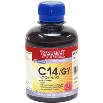 Чернила для Canon CLI-451GY/CLI-471GY 200г Gray Водорастворимые (C14/GY) светостойкие