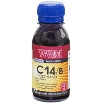Чернила для Canon CLI-451Bk/CLI-471Bk 100г Black Водорастворимые (C14/B-1) светостойкие