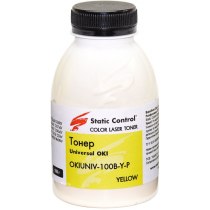 Тонер SCC для OKI универсальный бутль 100г Yellow (OKIUNIV-100B-Y-P)