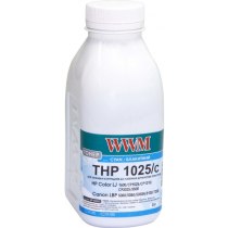 Тонер WWM THP 1025/c для HP CLJ CP1025/Canon LBP 5050/7100 бутель 35г Cyan (HP1025C)