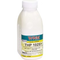 Тонер WWM THP 1025/y для HP CLJ CP1025/Canon LBP 5050/7100 бутель 35г Yellow (HP1025Y)