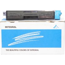 Туба с тонером Integral для Kyocera Mita C-2026MFP/2126 аналог TK-590C Cyan (12100085)