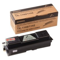 Туба з тонером Integral для Kyocera Mita FS-1035/1135 аналог TK-1140 Black (12100089C) з чіпом