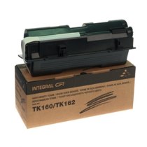 Туба с тонером Integral для Kyocera Mita FS-1120D аналог TK160/TK162 Black 105г (12100053C) + Чип
