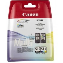 Картридж струйный CANON cartr PG-510+CL-511 Multi, для iP2700, iP2702, MX360, MX410, MX420, ориг