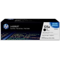 Картридж тонерний HP 125A для Color LaserJet CP1215/CP1515/CM1312 2x2200 копій Black (CB540AD) подві