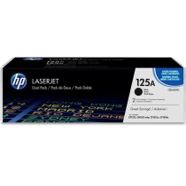 Картридж тонерний HP 125A для Color LaserJet CP1215/CP1515/CM1312 2x2200 копій Black (CB540AD) подві