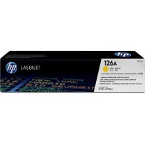 Картридж тонерний HP 126A для LJ CP1025 1000 копій Yellow (CE312A)