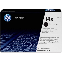 Картридж тонерний HP 14X для LaserJet M712dn/M712xh 17500 копій Black (CF214X)