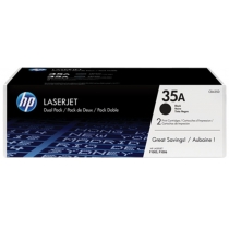 Картридж тонерний HP 35A для LJ P1005/P1006 2x1500 копій Black (CB435AF) подвійна упаковка